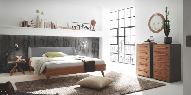 Hasena Bett 200x200 Oak Wild Cadro 18 Boga Leno komplett
