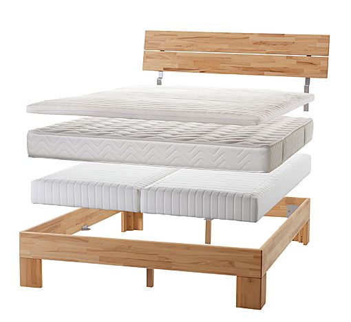 Hasena Bett 140x200 Aosta 16 Balco Skid Kufen komplett