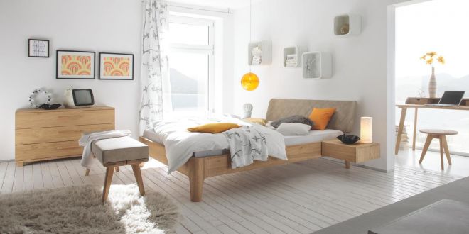 Hasena Bett 160x200 Oak Bianco Gabo Xylo komplett